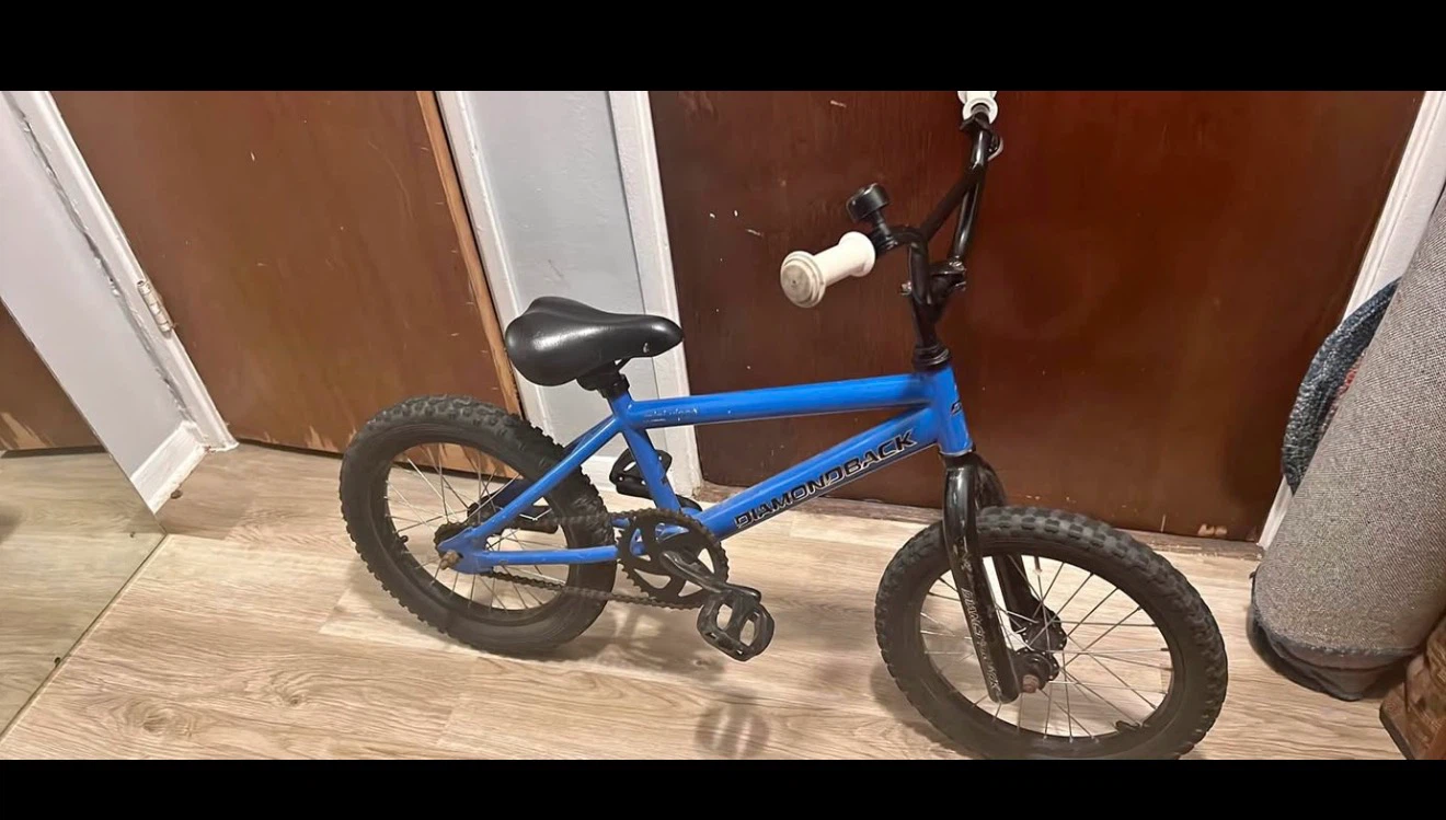 Blue Diamondback BMX Bike