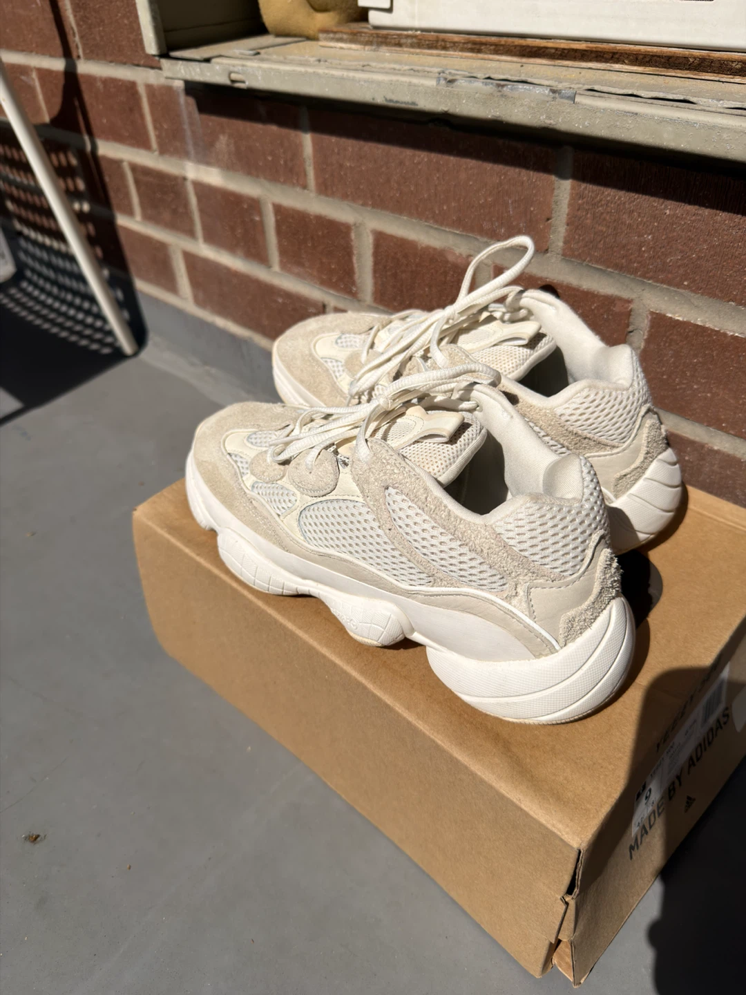 Yeezy 500 - Bone White - Men's Size 9 - With Box