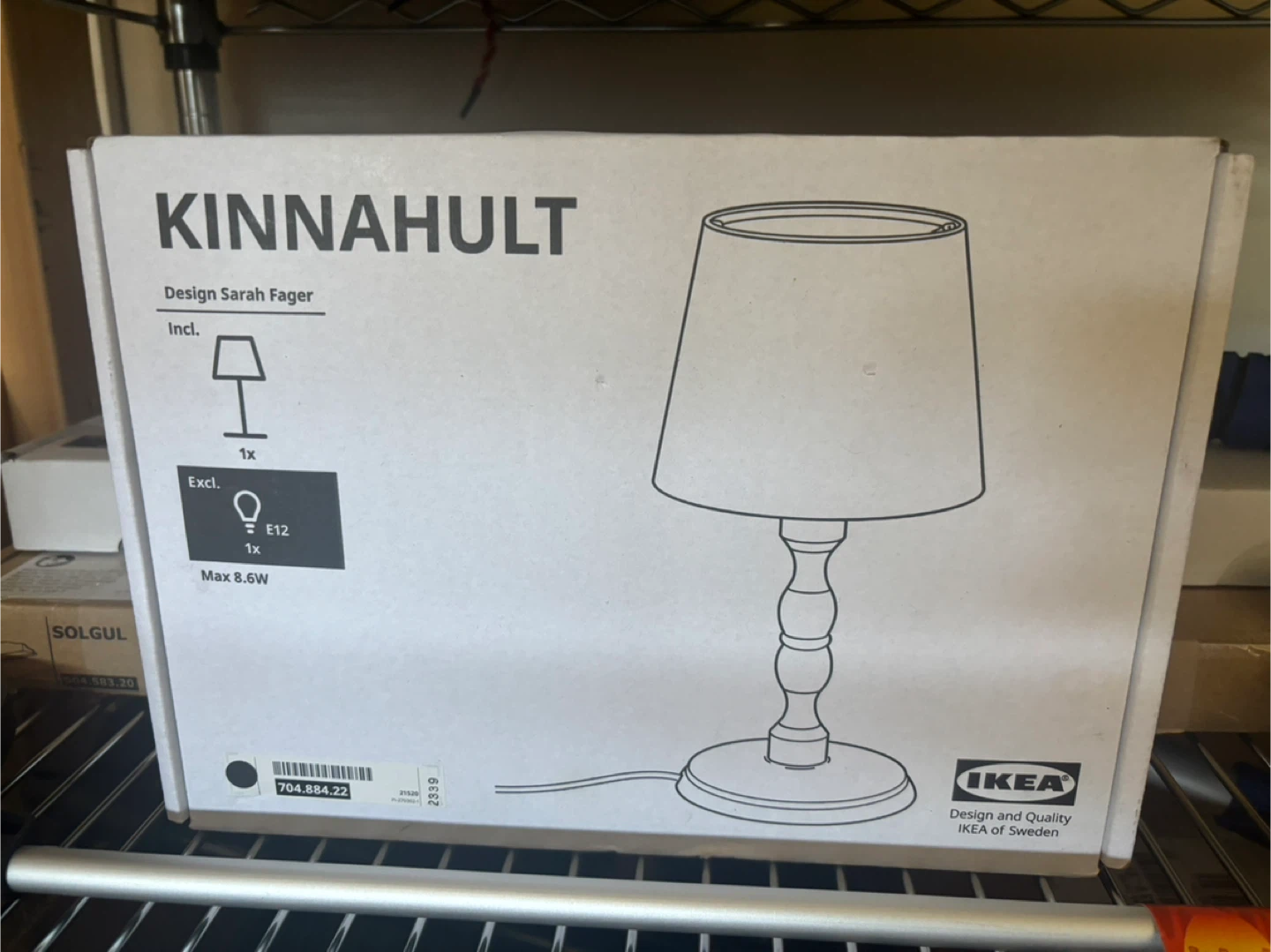IKEA KINNAHULT Table Lamp