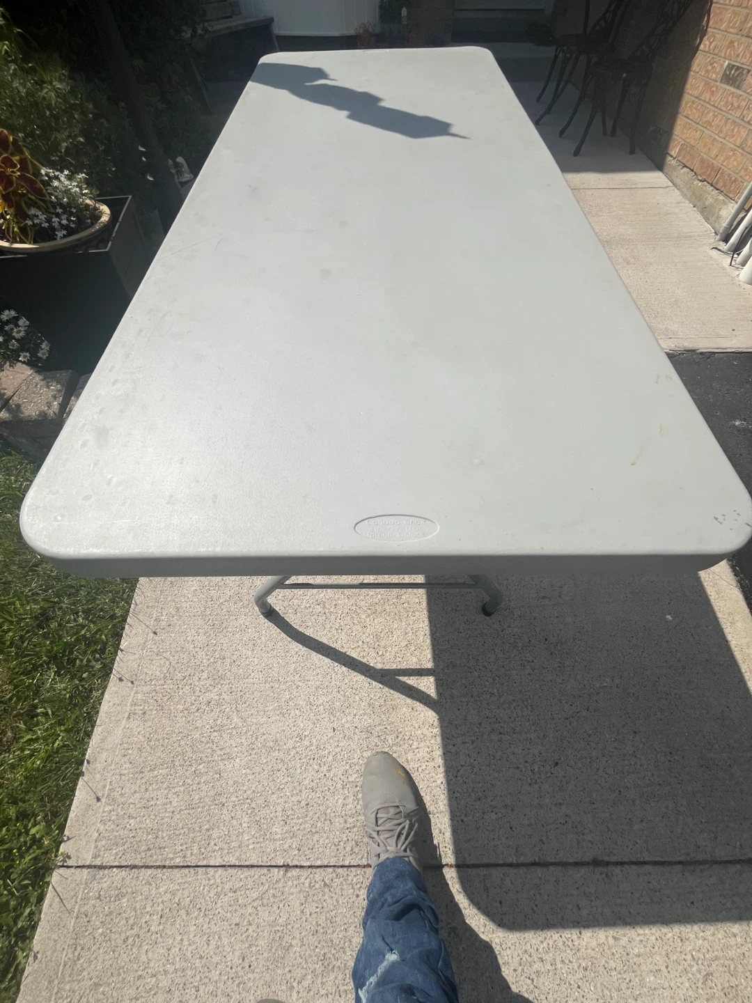 Folding Utility Table Large Size