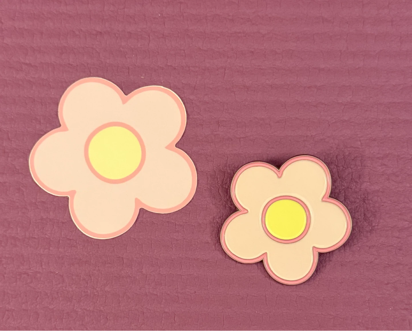 NEW✨CJ Hendry Flower Enamel Pin Set