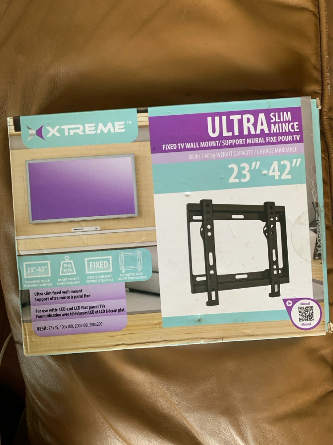 Tv wall mount ultra slim  23”-42”
