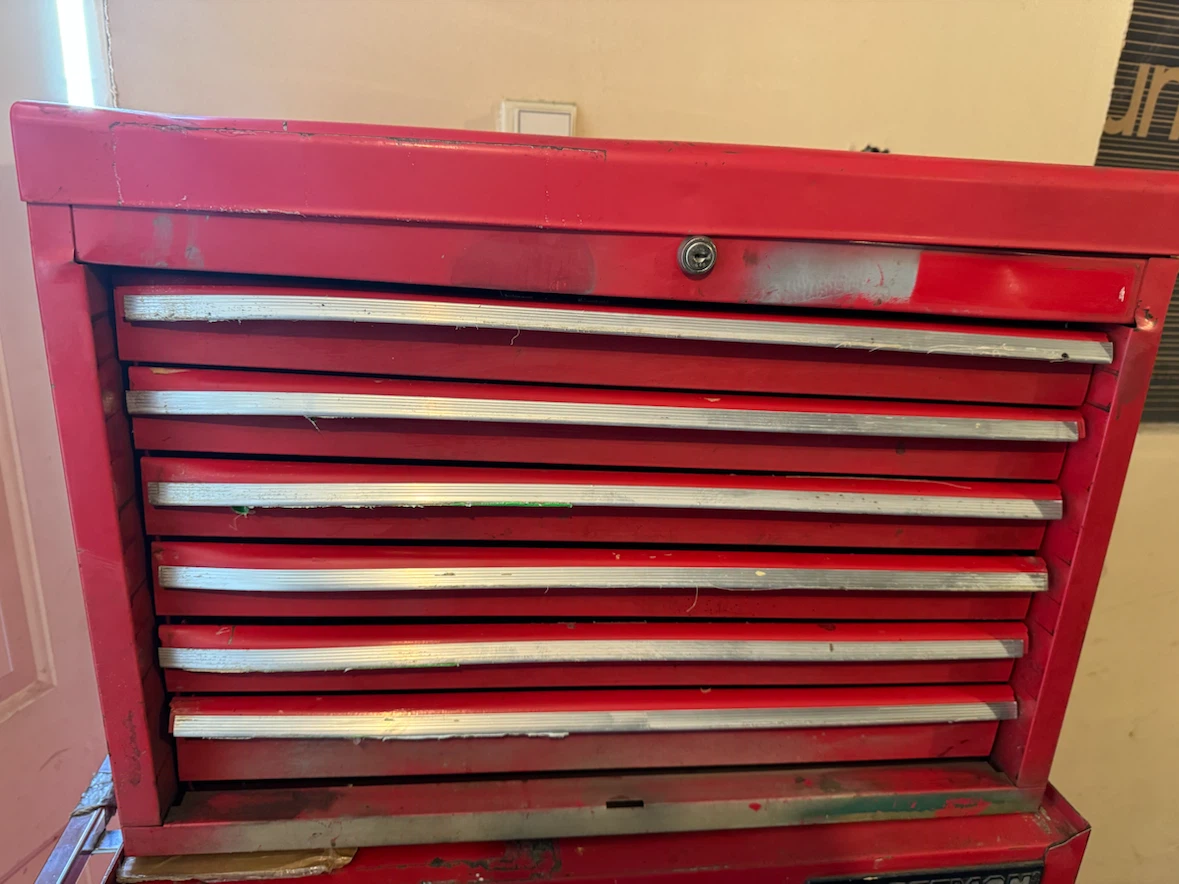 Toolbox. Top chest , 6 drawer Craftsman. - photo 2