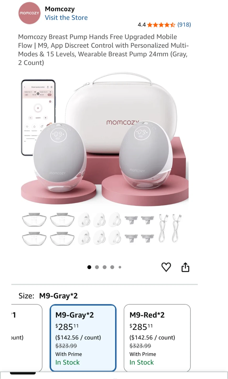 Momcozy Wearable lactation system