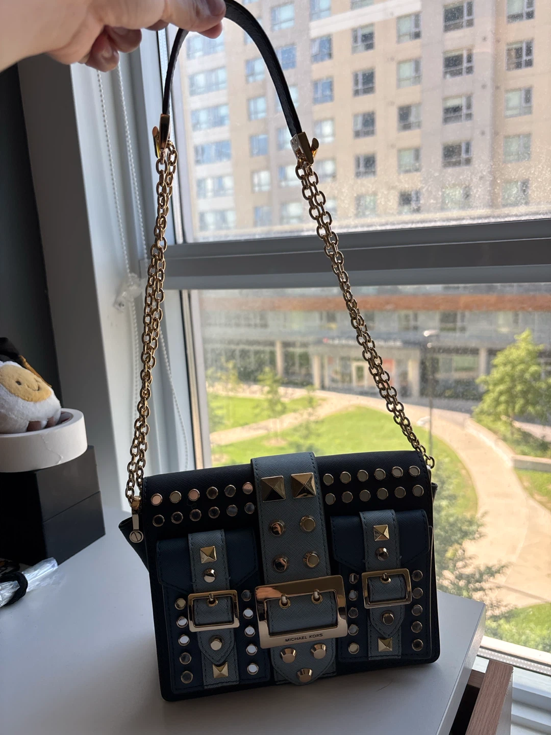 Michael Kors Studded Shoulder Bag - photo 3