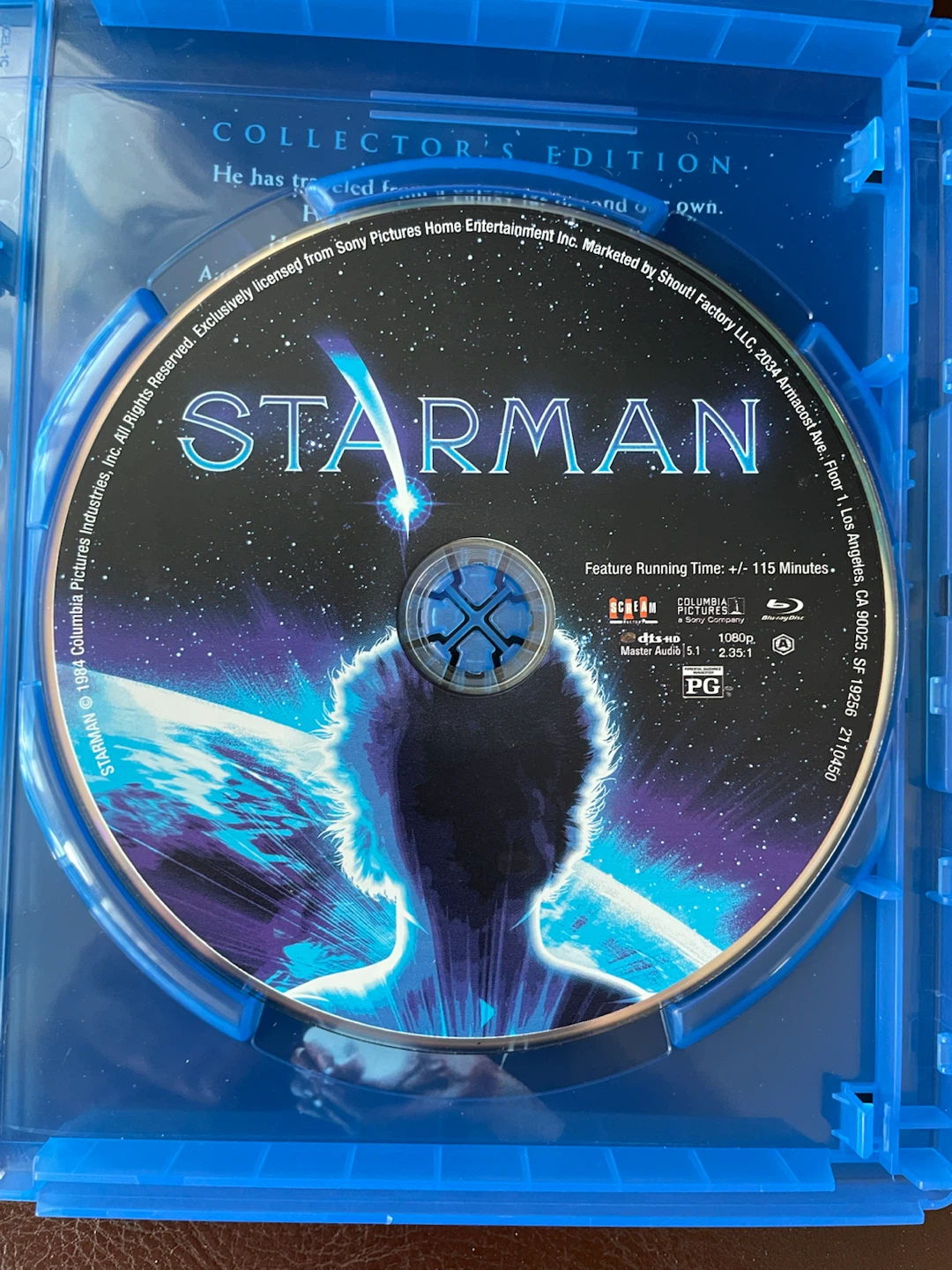 Starman Scream Factory Blu Ray - photo 3