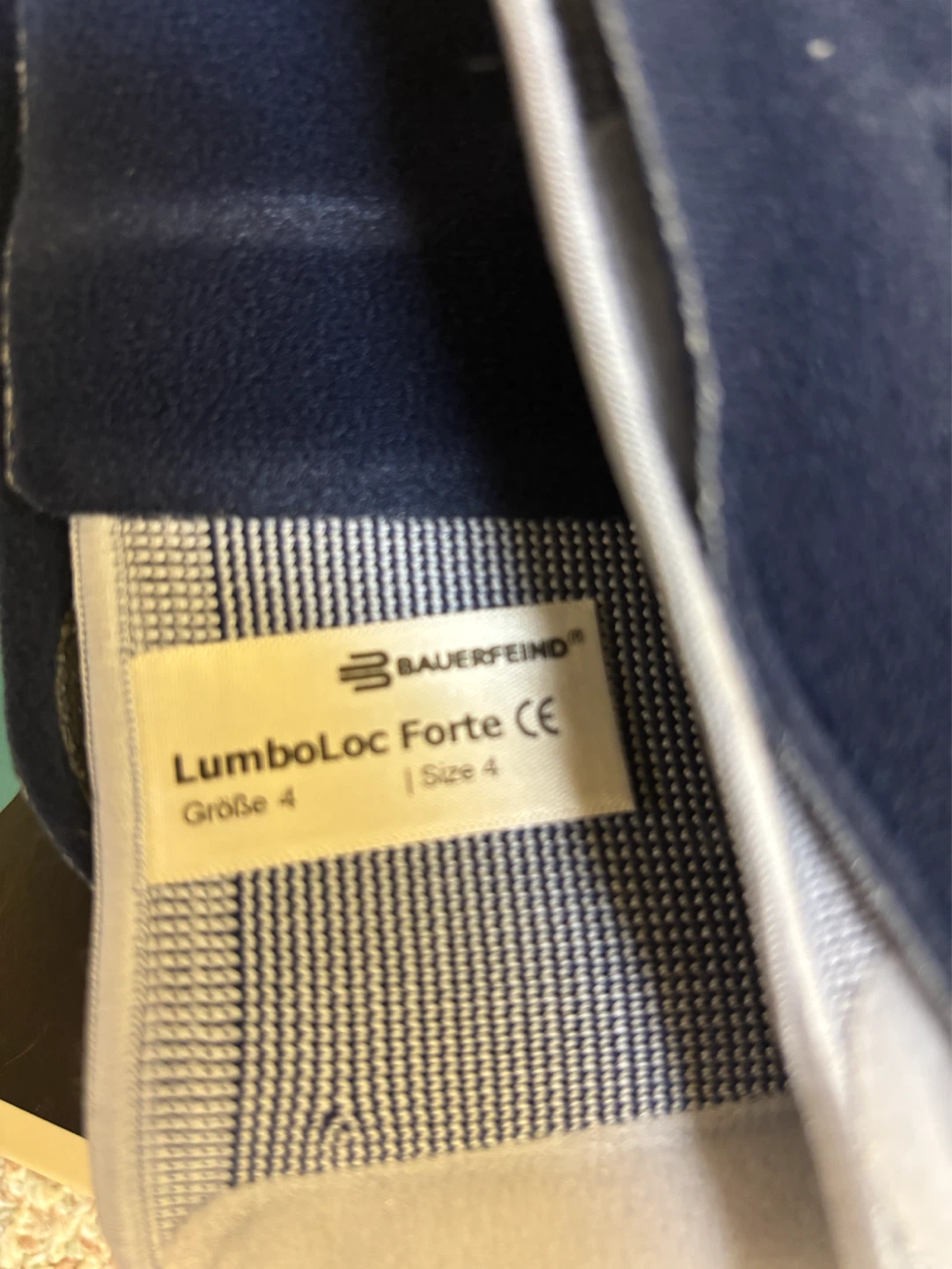 Bauerfeind LumboLoc Forte Size 4 Back Brace - photo 5