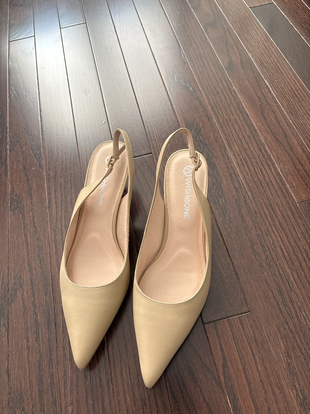 Wishbone Slingback Heels
