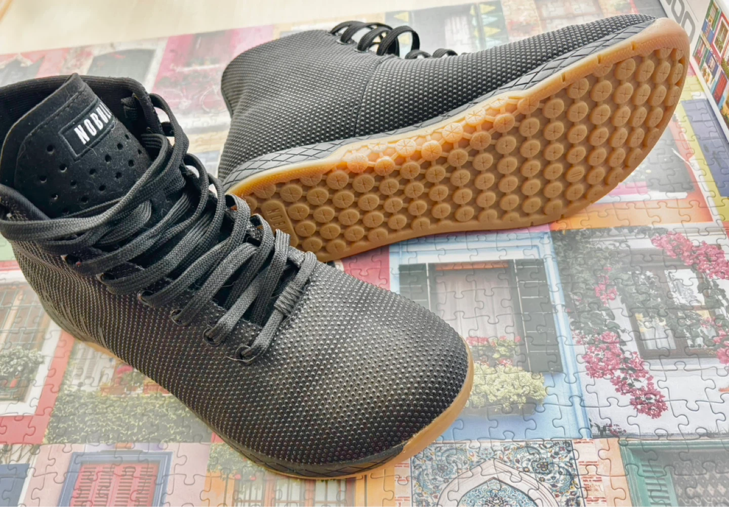 NOBULL Black Training Shoes high top