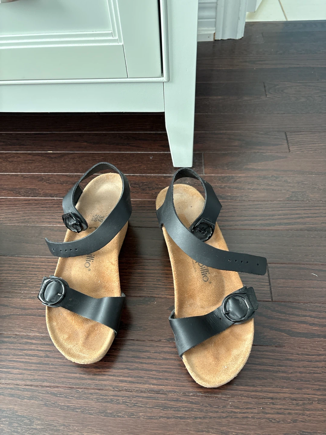 Birkenstock Arizona Sandals Black Leather