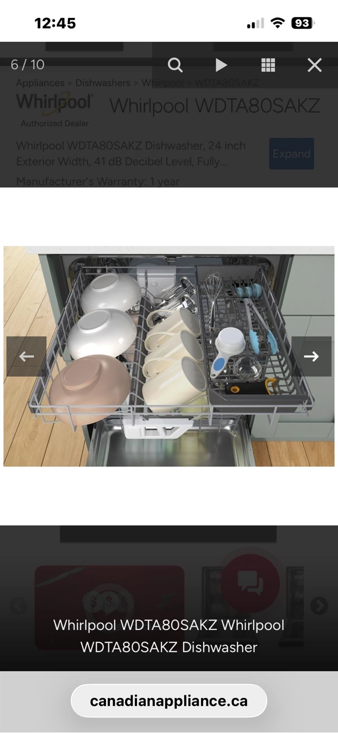 Whirlpool WDT80SAKZ Dishwasher - photo 4