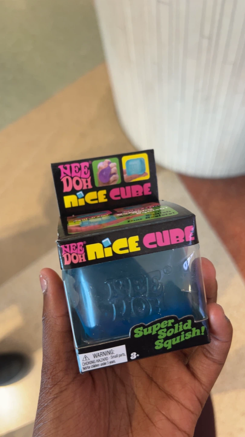Nee Doh Nice Cube Super Solid Squish