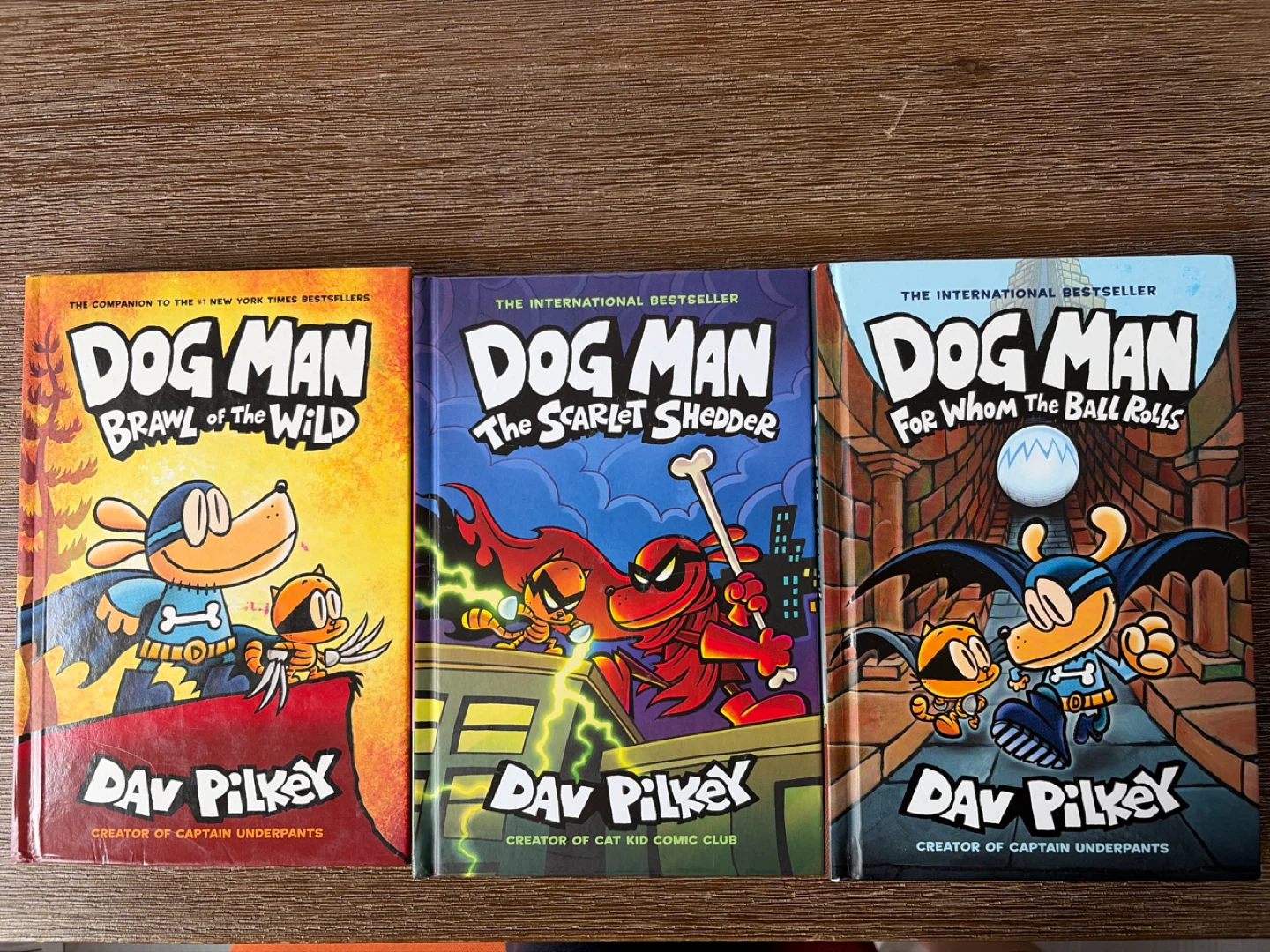 Dog Man Book Lot