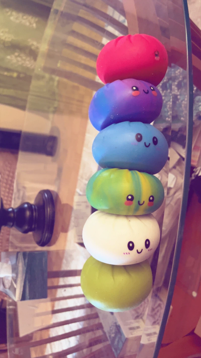 Stack of Cute Squishy Toys