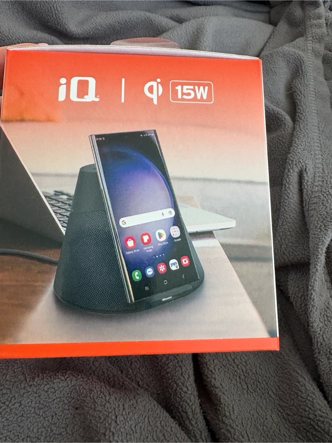 New! iQ Wave Home Speaker with Wireless Charging