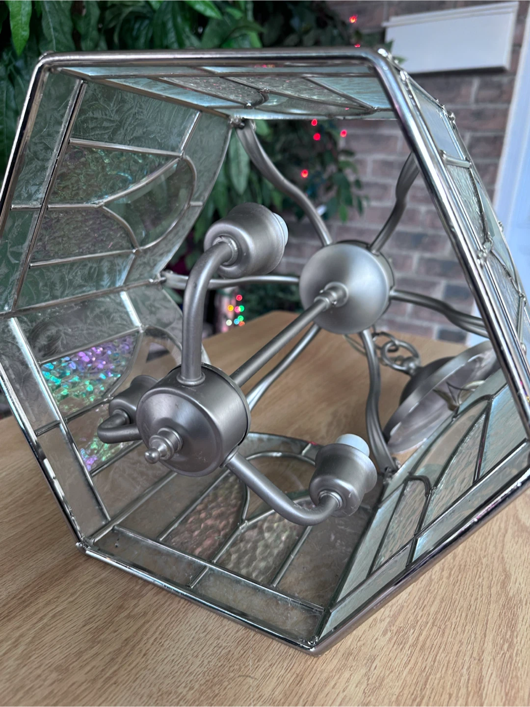 Stained Glass Light Fixture - photo 2