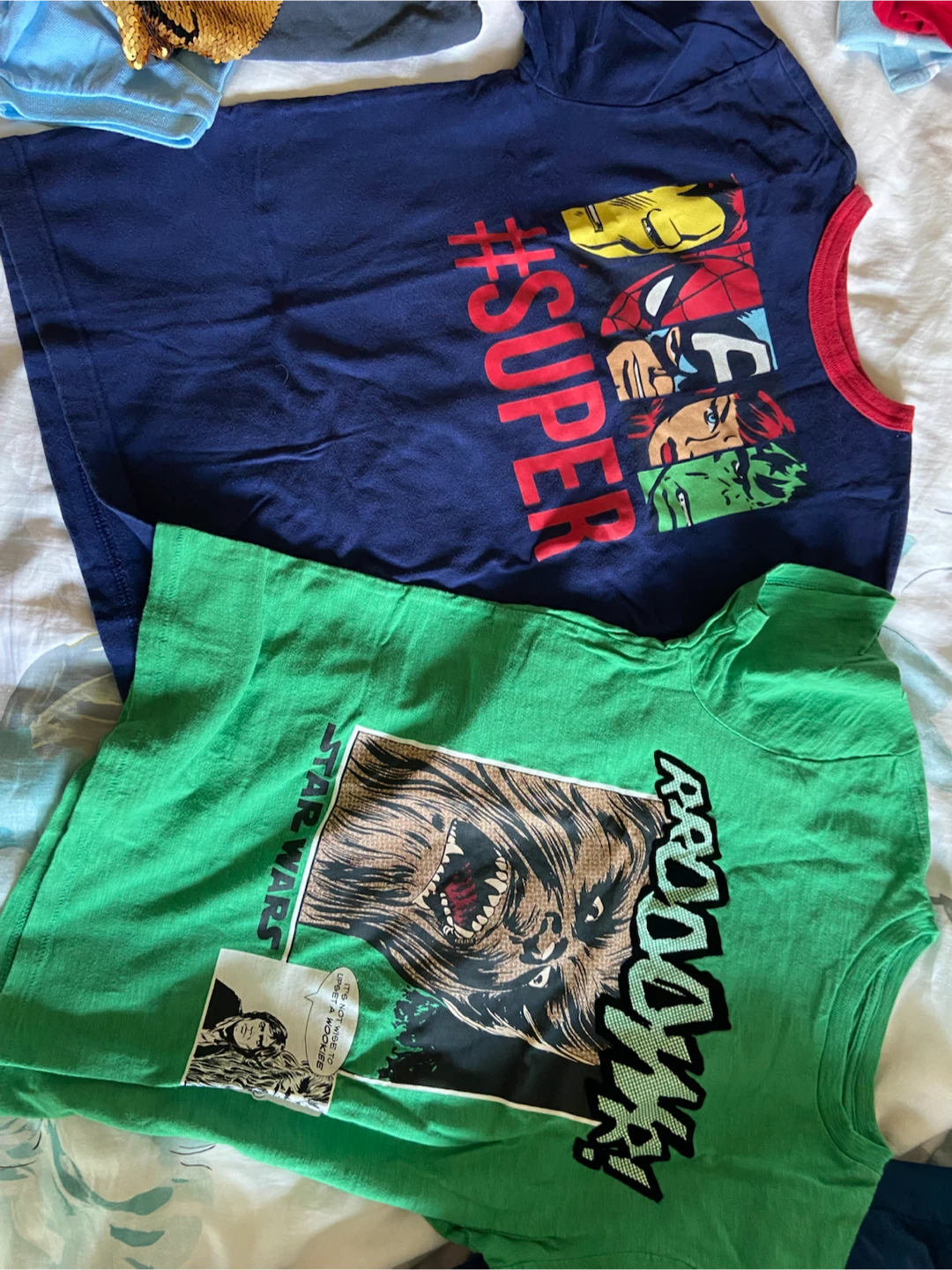 Gap t-shirts (Star Wars & Marvel Comics) - photo 2