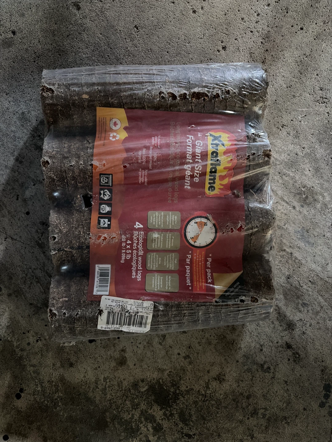 XtraFlame Giant Size Ecological Wood Logs