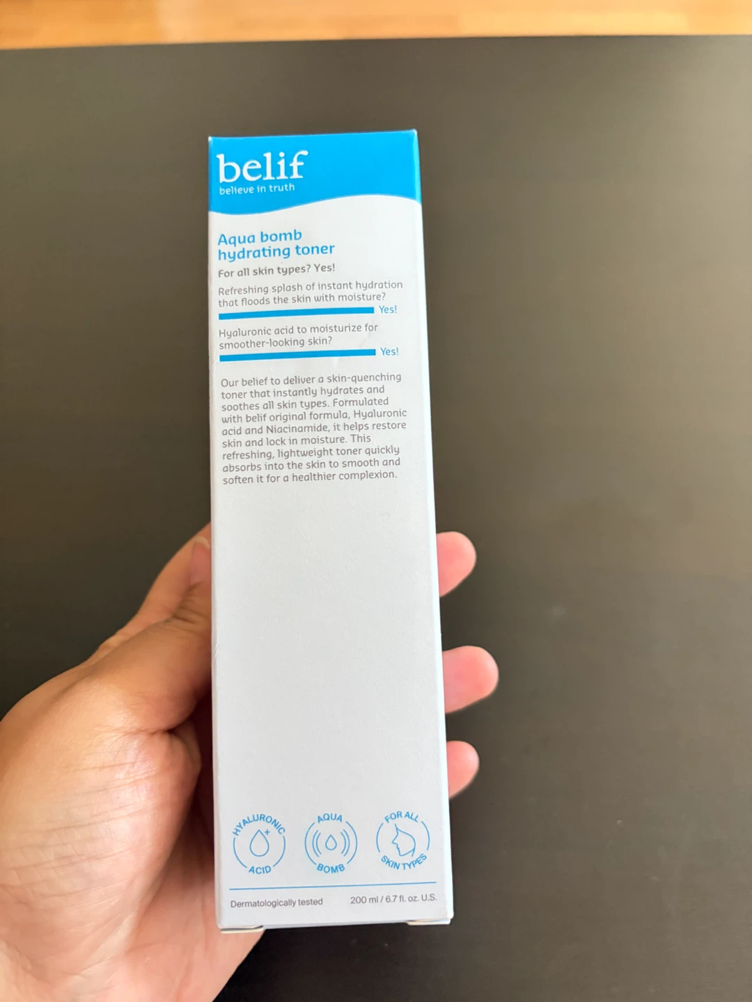 belif Aqua Bomb Hydrating Toner 200 ml - photo 4
