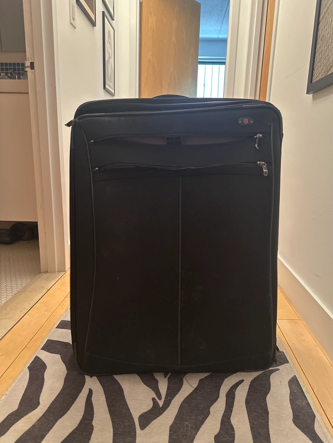Victorinox Black Rolling Suitcase