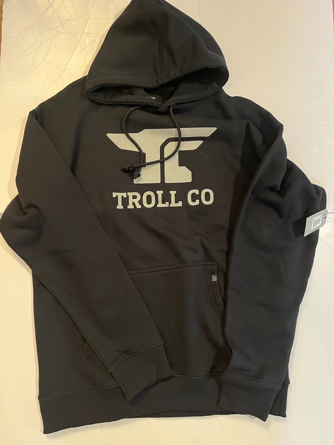 Troll Co. Black Hoodie
