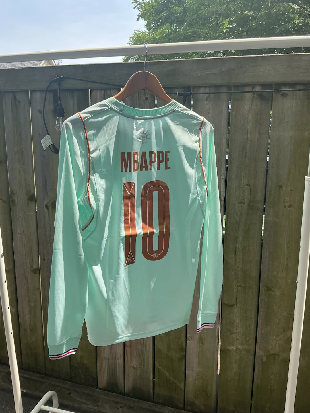 Nike France Mbappé 10 Long Sleeve Soccer Jersey - photo 2