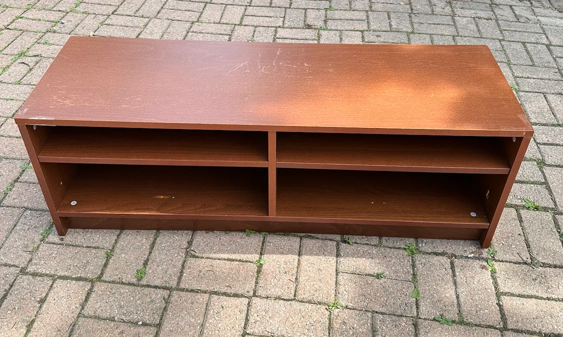 Brown Entertainment Unit / Media Stand/media console/shelf unit