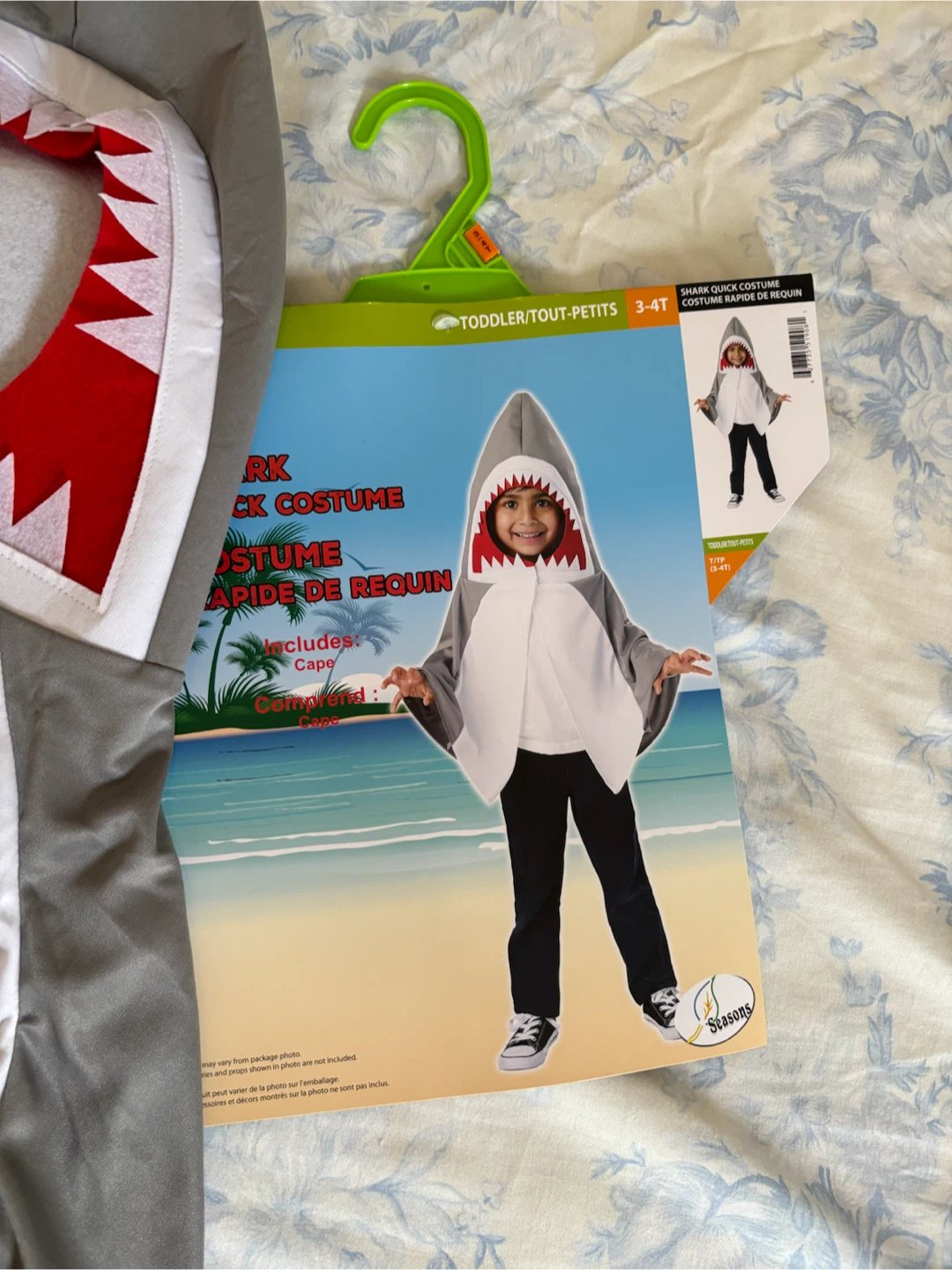 Toddler baby shark costume size 3-4T - photo 2