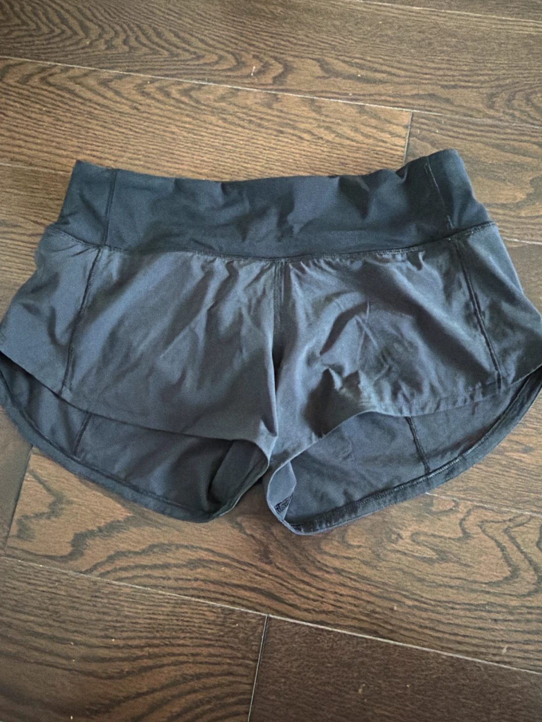 Lululemon Women Sports Running Shorts Black size 2 - photo 2