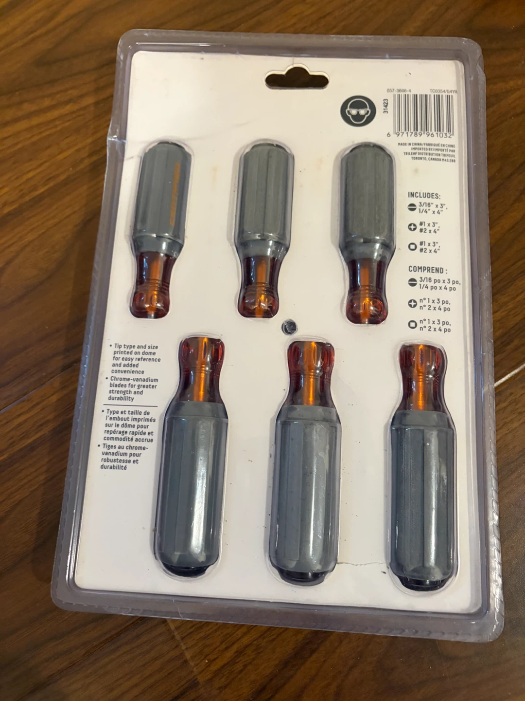 Certified 6-Piece Screwdriver Set -$25 - photo 3