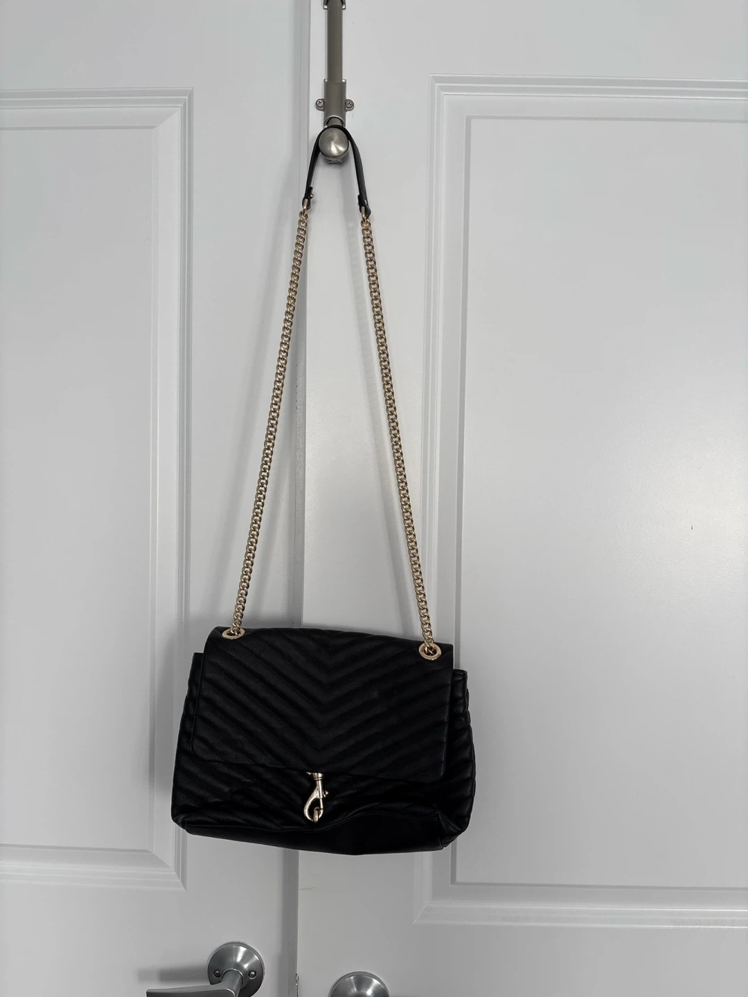 Rebecca Minkoff Chevron Quilted Love Crossbody Bag