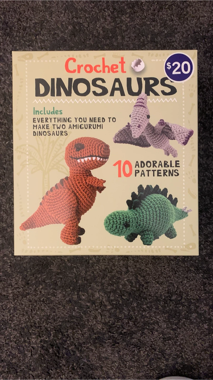 Crochet Dinosaurs Kit