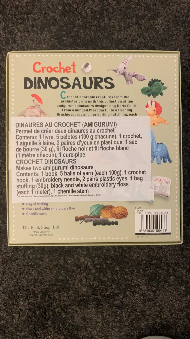 Crochet Dinosaurs Kit - photo 2