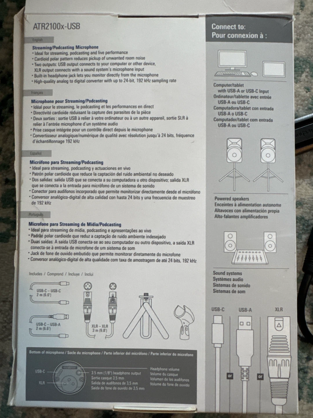 Audio-Technica ATR2100x-USB Microphone - photo 4