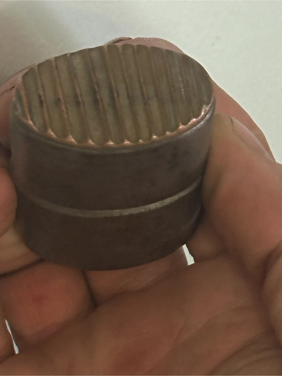 Antique match safe