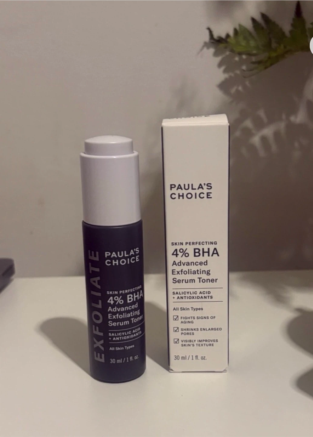 Paula's Choice 4% BHA Advanced Exfoliating Serum Toner 1 fl oz