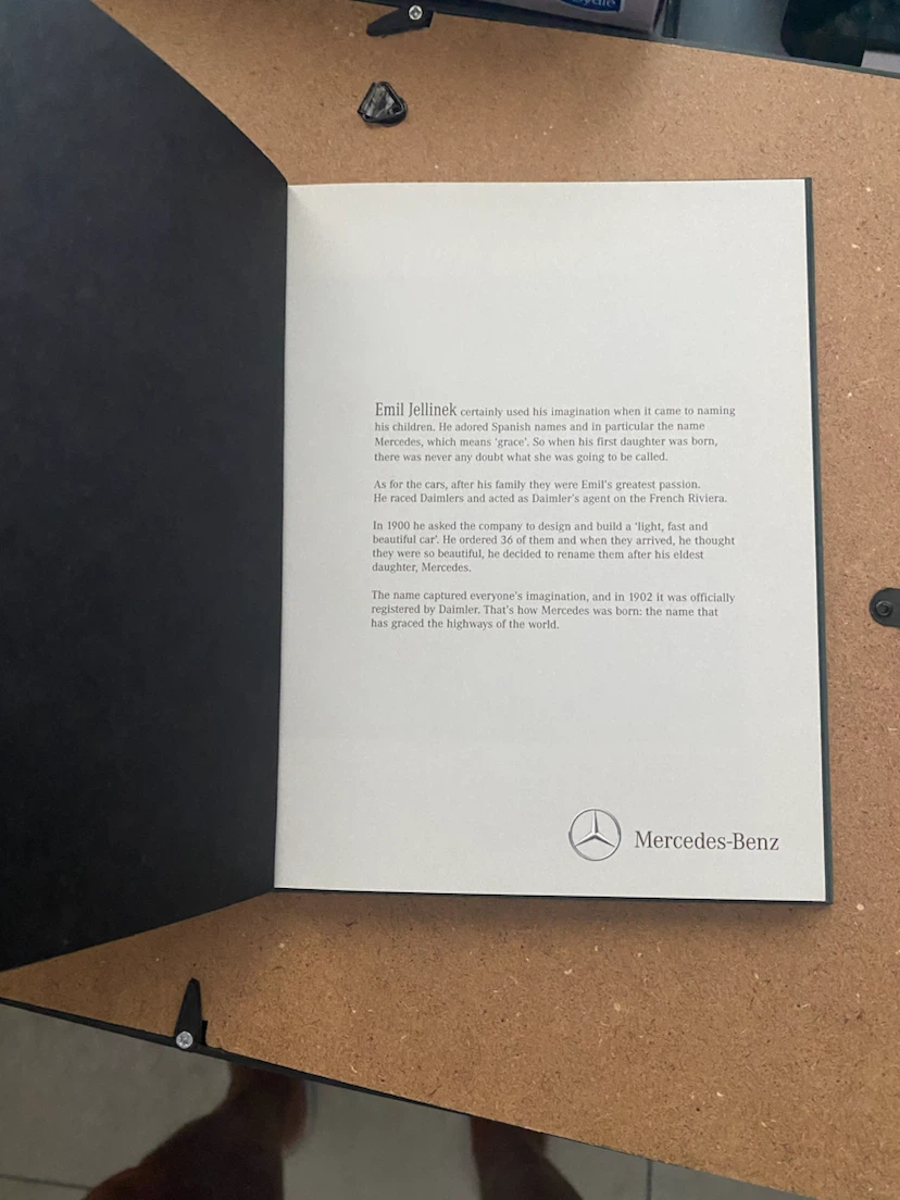 A History of Passion Mercedes-Benz Book - photo 2