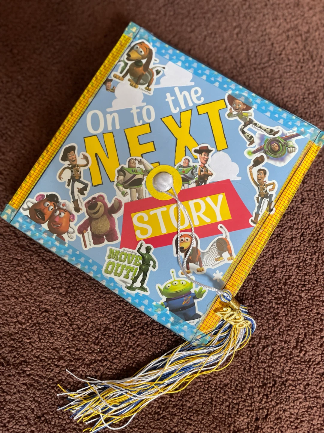 Toy Story Graduation Cap Topper