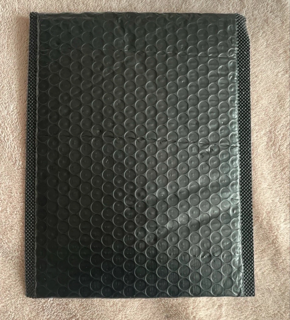Black Bubble Mailer Envelope