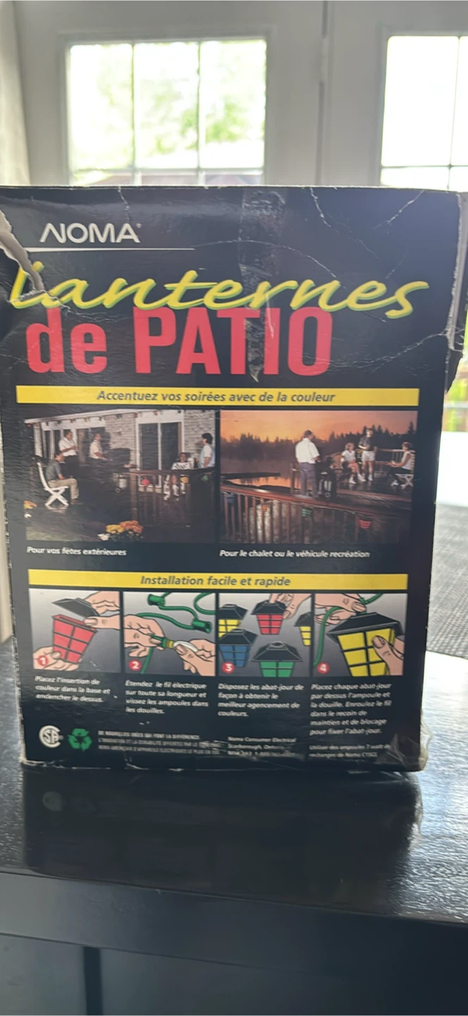 NOMA Patio Lanterns Light Set 2 sets of 6 - photo 2