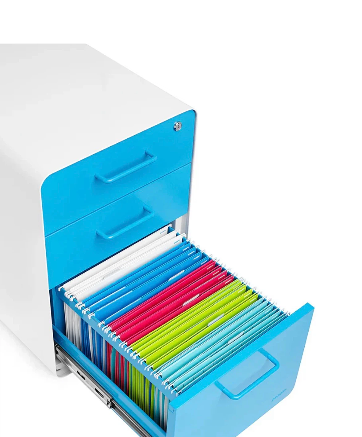 Poppin Stow 3-Drawer Mobile File Cabinet - photo 3
