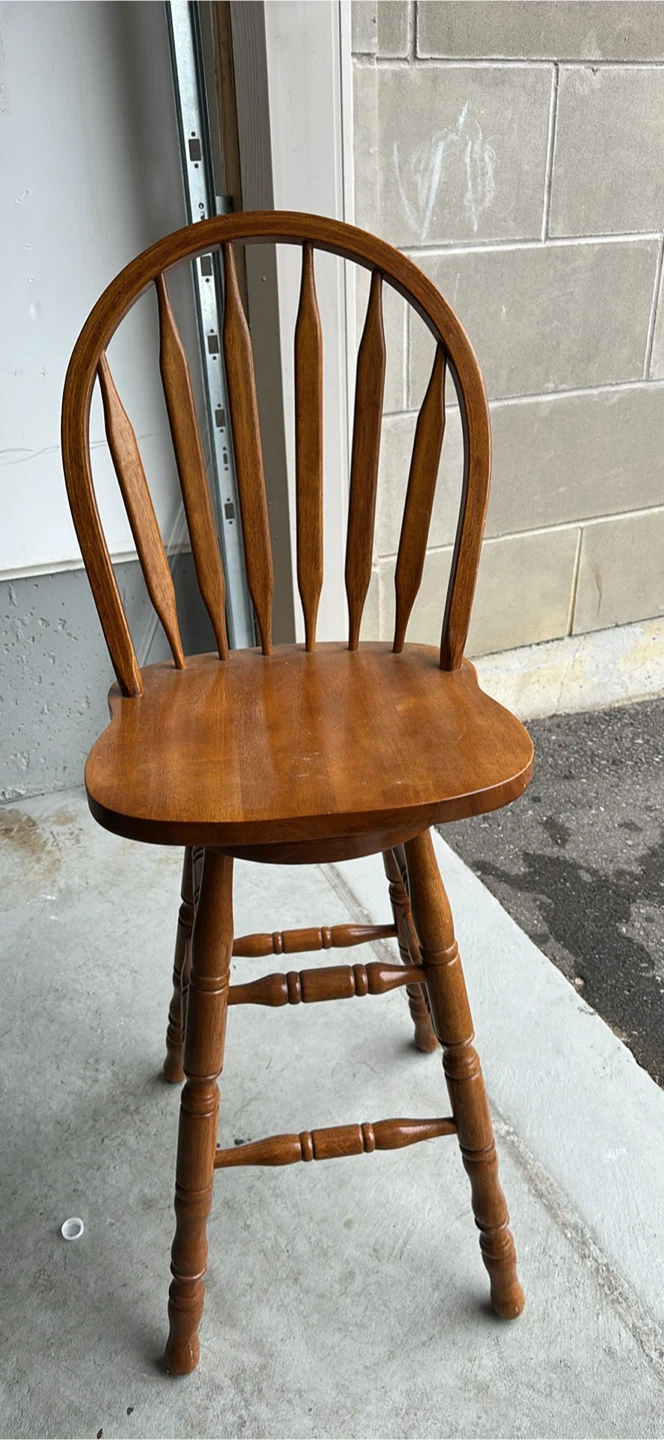 Wooden Bar Stool
