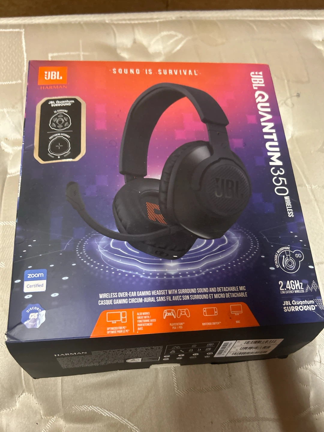 JBL Quantum 350 Wireless Gaming Headset - photo 2