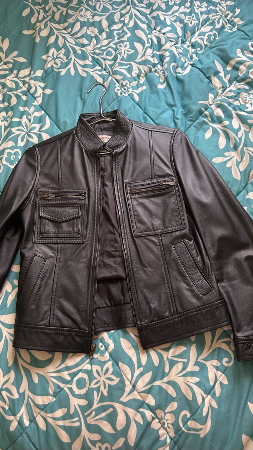 Black Leather Jacket - photo 2