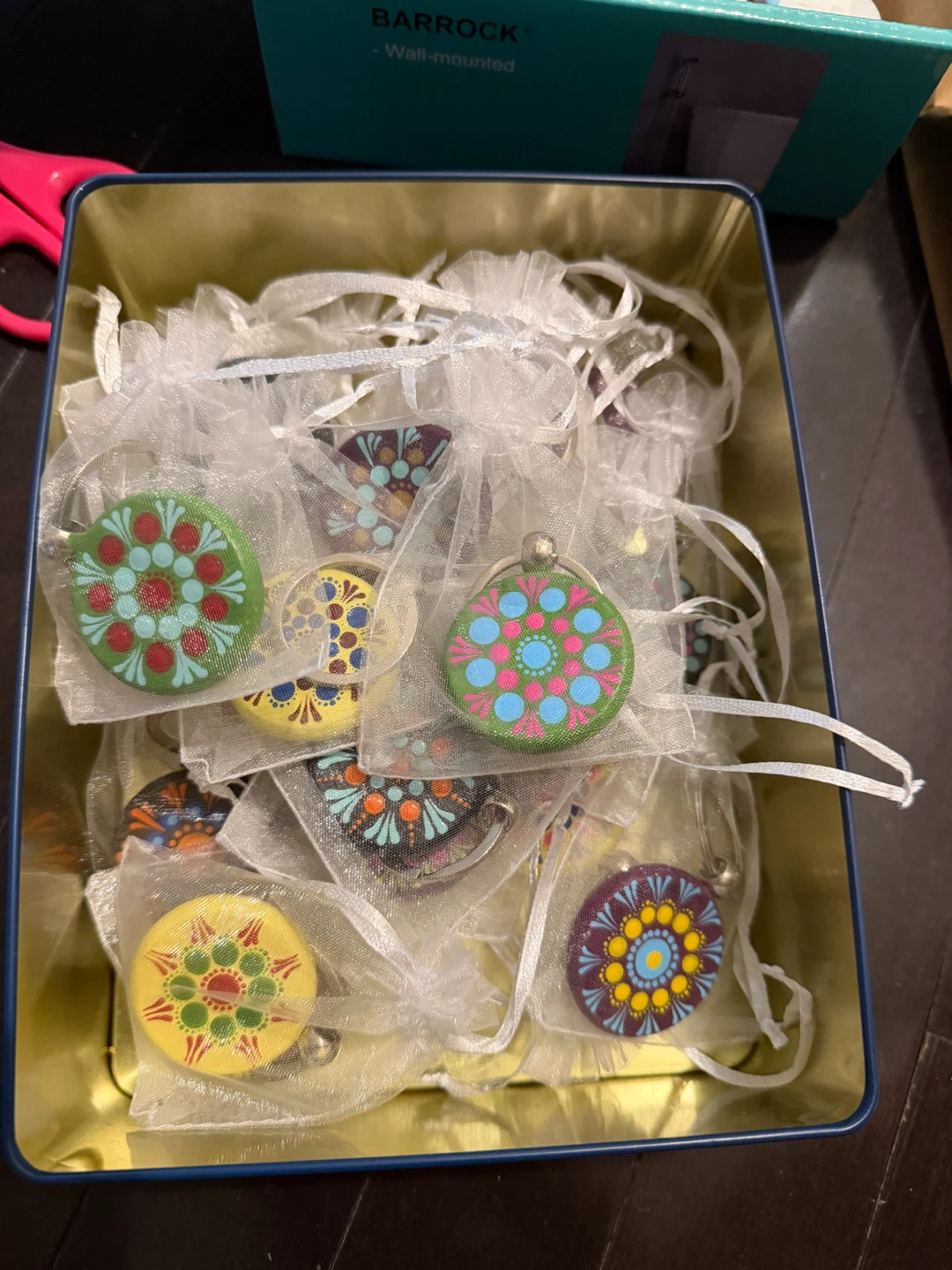 Handmade Mandala Keychains - photo 3
