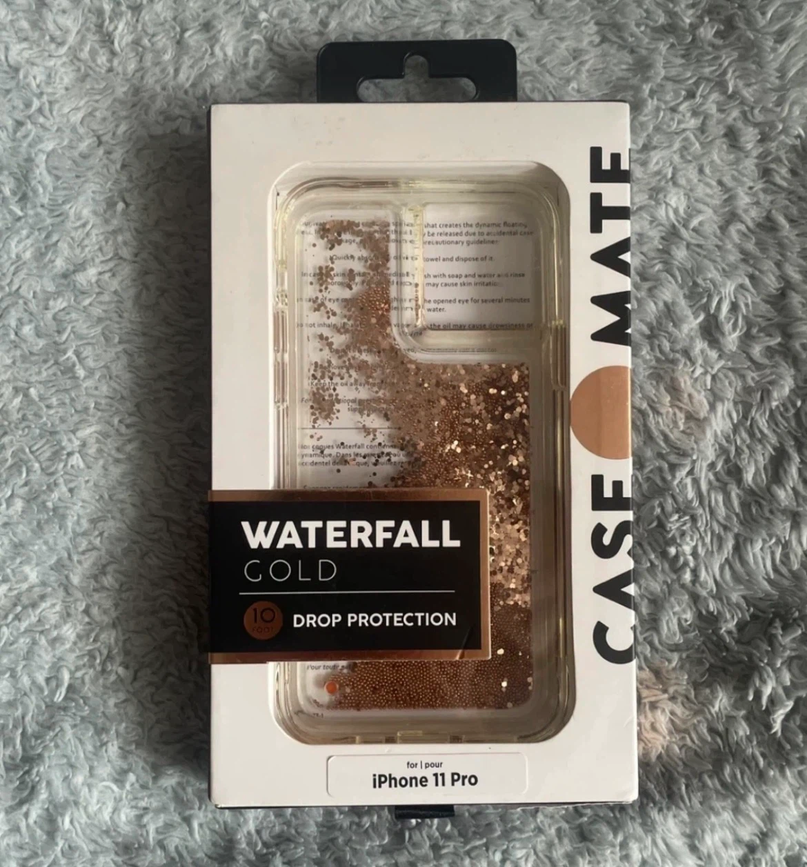 Case-Mate Waterfall Gold Phone Case for iPhone 11 Pro