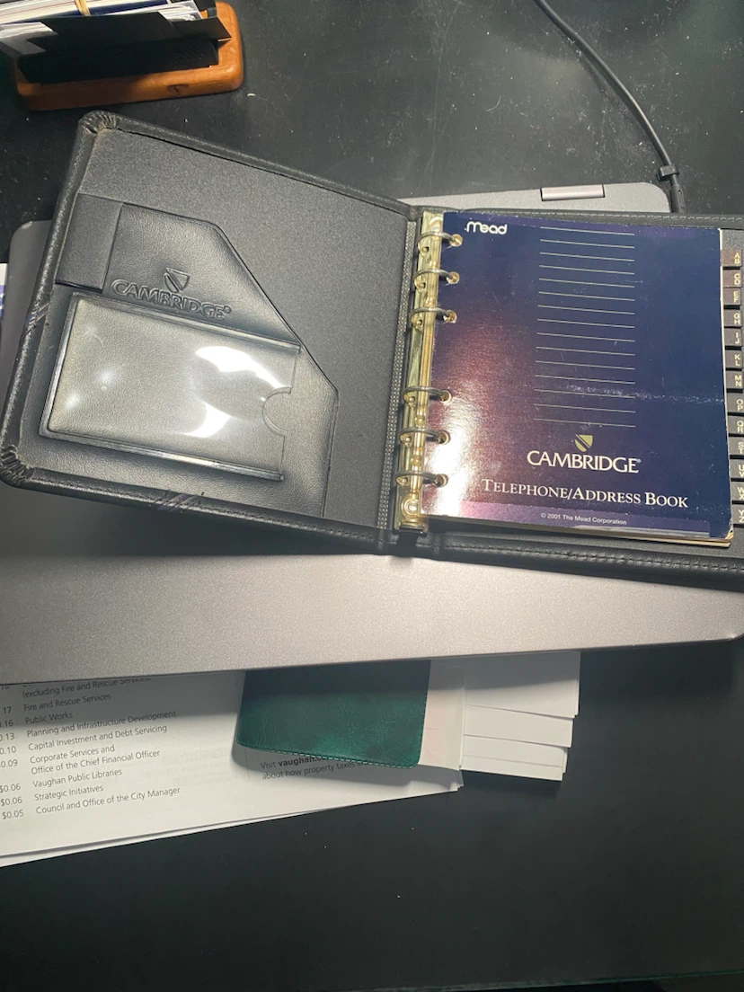 Cambridge Telephone/Address Book Binder - photo 2