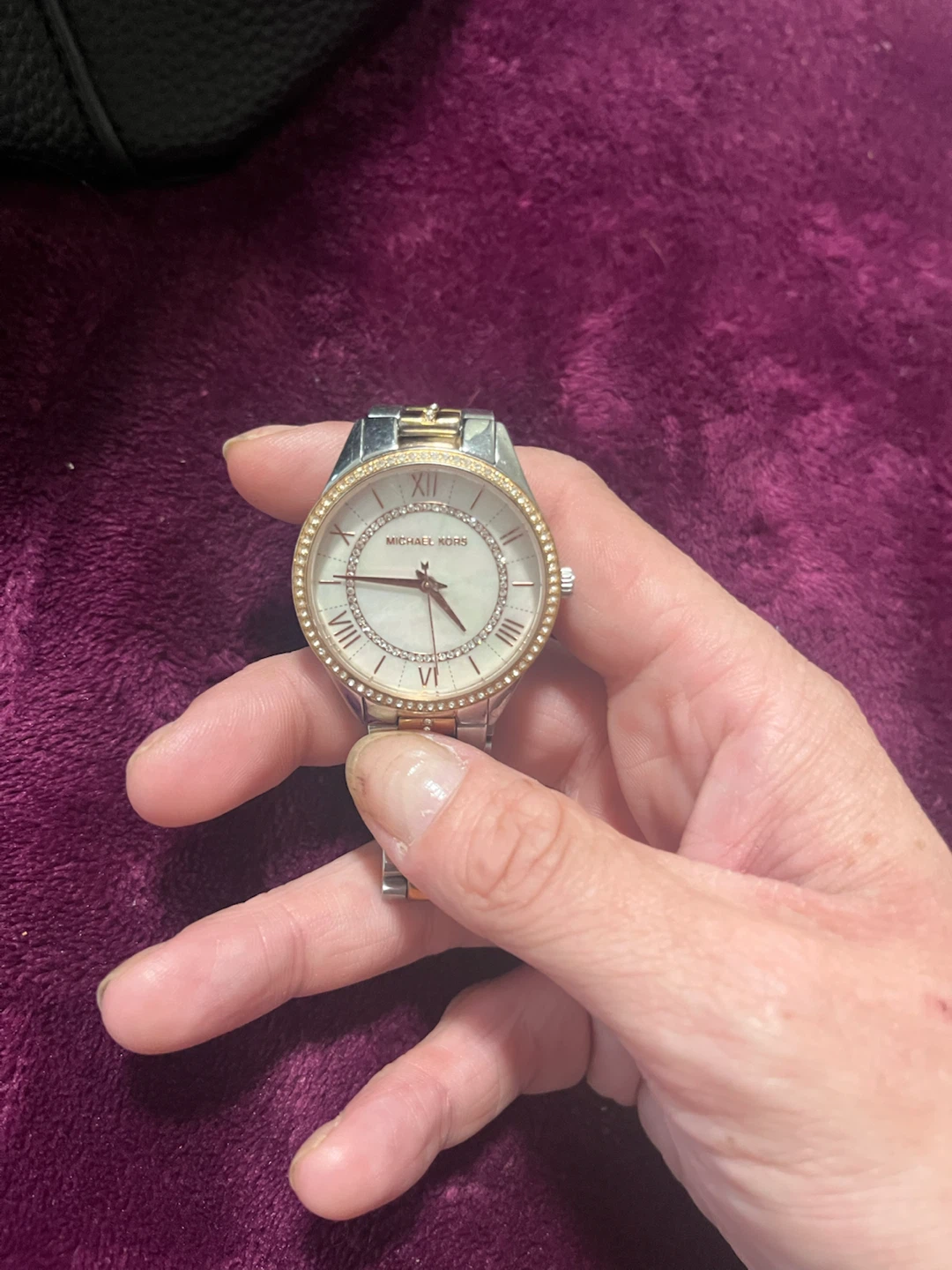 Michael Kors Watch - Two-Tone Stainless Steel with Crystals