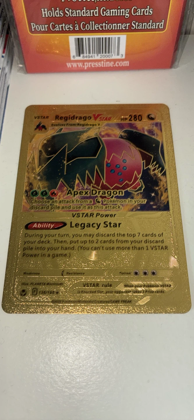 Regidrago VSTAR Pokémon Card