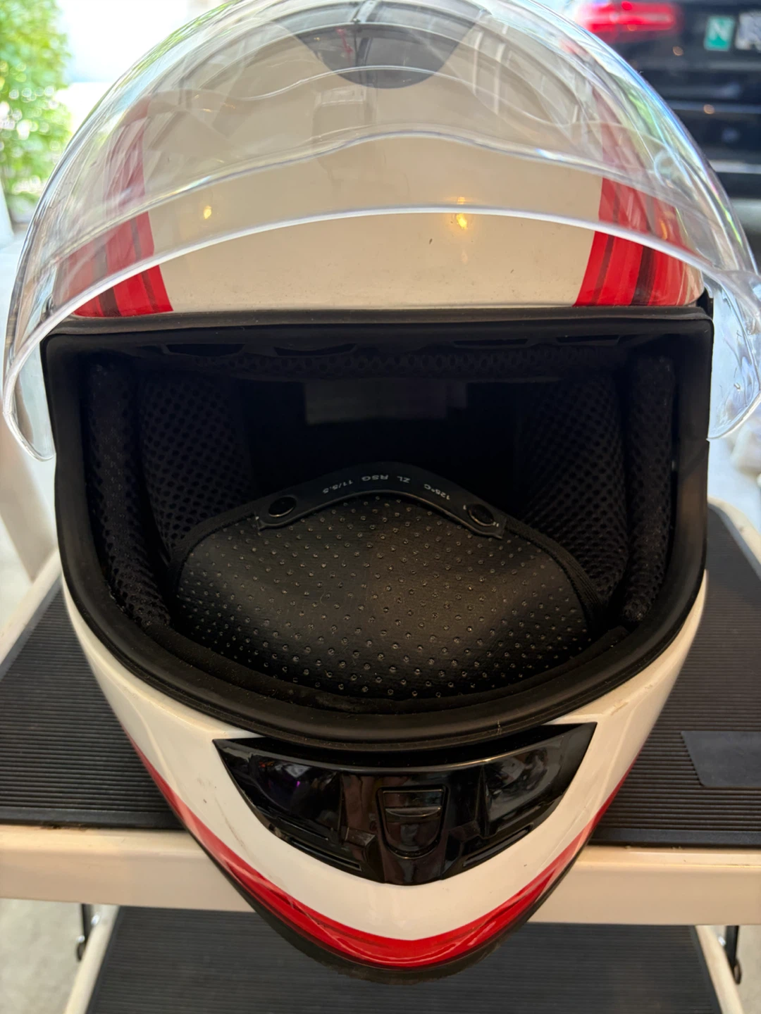 VCAN Sports Motorcycle Helmet with Canadian Flag Design - photo 4